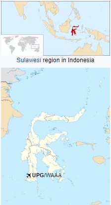 Sultan Hasanuddin International Airport Location